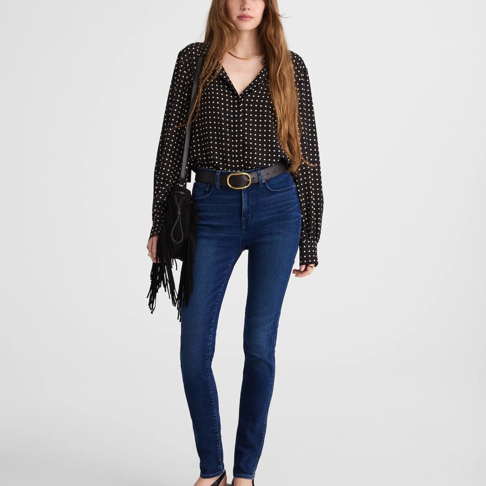 Madewell 10” High Rise Skinny Jeans 27T